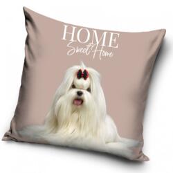 TipTrade Párnahuzat 40x40 cm - Máltai hercegnő kutya (T-334449)