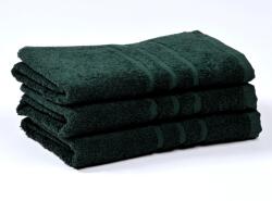 PROFOD Pamut frottír törölköző COMFORT 50x100cm - Sötétzöld (P-1904)