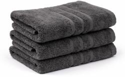 PROFOD Pamut frottír törölköző COMFORT 70x140 cm - Sötétszürke (P-2329)