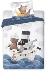 Faro Toys Ágynemű 100x135 + 40x60 cm - Csónak 025 (F-25257)