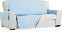 PovlečemeVás Kétoldalas huzat kétágyas székhez - világoskék, bézs (PV-000159)