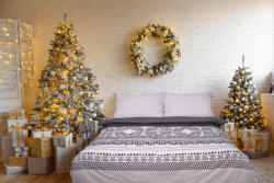 Matex Flanel lepedők 140x200 + 70x90 cm - Szürke minták (MX-80231)