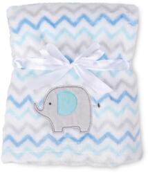Babymatex RICCO takaró hímzéssel 75x100 cm - Fehér elefánt (MX-51538)