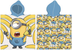 Carbotex Gyerek poncsó 55x110 cm - Mimoni Banana (T-042668)