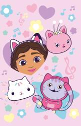 Jerry Fabrics Polár takaró 100x150 cm - Gabby babaház "Zene (J-24BL088)