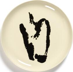 Serax Farfurii de mic dejun Feast Pepper, 22, 5 cm, alb-negru, 2 buc (B8921005K)