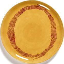 Serax Farfurii de masă Feast, 26, 5 cm, galben-roșu, 2 buc (B8921006E)