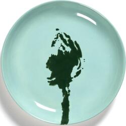 Serax Farfurii pentru desert Feast Artichoke, 16 cm, albastru-verde deschis, 4 buc (B8921003G)