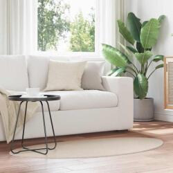 vidaXL Килим HUARTE Бежово 80 x 150 cm Полиестер (4103663)