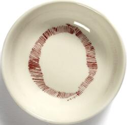 Serax Boluri pentru aperitive Feast, 7, 5 cm, alb-roșu, 8 buc (B8921001C) Castron