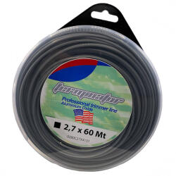  Terminator® fűkasza damil ∅ 2.7 mm ALU □ négyszög profil - 60 méter - FIN/T/2.7/0.5/SZ/A/B - eredeti