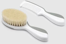 Nuvita fésű és hajkefe - Sage green