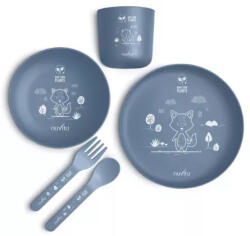 Nuvita étkészlet 5 részes - Powder Blue 12 hó+