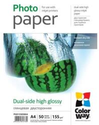 ColorWay Fotopapier - A4 / 155g - obojstranný, lesklý, 50 ks v balení