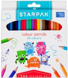 Starpak Set 24 creioane colorate, Starpak