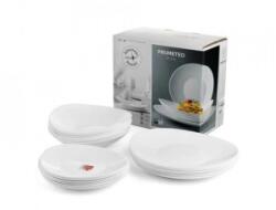 Luminarc Serviciu de Masa 18 Piese, Portelan, Prometeo, Alb (MRK-202051)