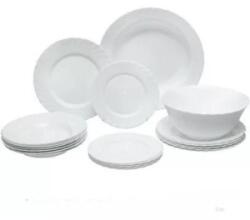 Luminarc Serviciu de Masa Trianon, Opal, Alb, 19 Piese, Luminarc (MRK-503007)