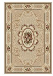 Delta Carpet Covor Dreptunghiular, 60 x 110 cm, Bej / Crem, Lotos 542 (LOTUS-542-100-0611) Covor