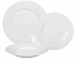 Luminarc Serviciu de Luat Masa Plumi White, Farfurii, Alb, 18 Bucati, Luminarc (MRK-503303)