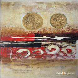 MENDOLA Tablou Pictat Manual Solar, 40x40 Cm