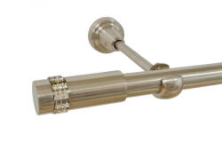 Casa Deco Logistics Galerie simpla fara inele xantos 19 mm INOX Suport draperie
