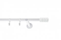 Casa Deco Logistics Galerie SIMPLA PRINDERE PERETE PICIOR UNIVERSAL 19 mm NORDIC ALB Suport draperie