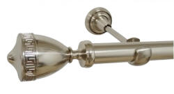 Casa Deco Logistics Galerie fara inele VERSUS /25 - INOX Suport draperie