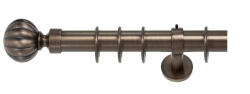Casa Deco Logistics Galerie simpla - LOTUS /35 mm - BRONZ Suport draperie