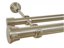 Casa Deco Logistics Galerie fara inele FULDA - 25/19 - inox Suport draperie