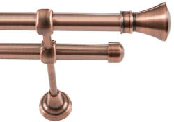 Casa Deco Logistics Galerie dubla PRINCE , grosime 19mm, cupru Suport draperie