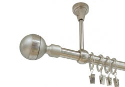 Casa Deco Logistics Galerie simpla prindere tavan james 19 mm inox Suport draperie