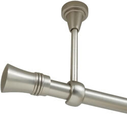 Casa Deco Logistics Galerie simpla prindere tavan fara inele capri 19 mm crom mat Suport draperie