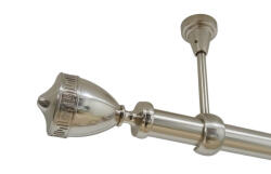 Casa Deco Logistics Galerie fara inele tavan versus 25 mm inox Suport draperie