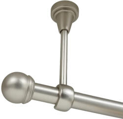 Casa Deco Logistics Galerie simpla prindere tavan fara inele todi max 19 mm crom mat Suport draperie