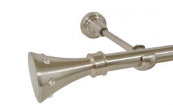 Casa Deco Logistics Galerie simpla fara inele carter 19 mm INOX Suport draperie
