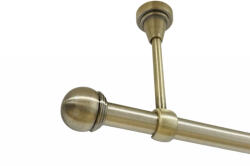 Casa Deco Logistics Galerie simpla prindere tavan fara inele TODI MAX 19 MM aur antic Suport draperie