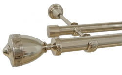 Casa Deco Logistics Galerie fara inele VERSUS - 25/19 - inox Suport draperie