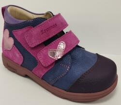 Szamos 1564-707492 26 lila-pink SUPI bokacipő 2tépős
