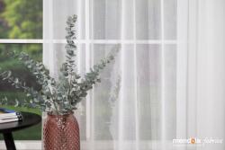 MENDOLA Perdea Cu Rejansa Mendola Blanche Alb T01