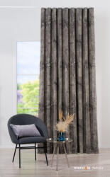 MENDOLA Draperie Cu Rejansa Mendola Cobalt Negru-gri 02