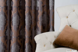 MENDOLA Draperie Cu Rejansa Mendola Figaro Bej-gri 08