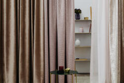 MENDOLA Draperie CU REJANSA CATIFEA MENDOLA CASTELLANO BEJ 04
