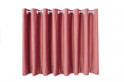 Casa Deco Logistics Draperie, Casa Deco Logistics, catifea SPRING 5274 CU INELE CAPSE ALB