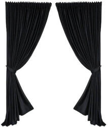 Casa Deco Logistics SET DRAPERIE, Casa Deco Logistics, soft V45 CU REJANSA DE 8 CM NEGRU