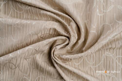 MENDOLA Draperie Cu Rejansa Mendola Florette Bej 09