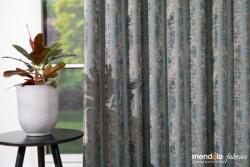 MENDOLA Draperie Cu Rejansa Mendola Castilio Gri-turcoaz 01
