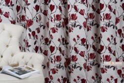MENDOLA Draperie Cu Rejansa Mendola Rochelle Roșu 07