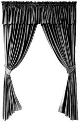 Casa Deco Logistics SET DRAPERIE, Casa Deco Logistics, soft V44 CU MANTOVAN GRI INCHIS