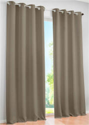 Casa Deco Logistics SET DRAPERIE BLACKOUT MARO Casa Deco Logistics, CU INELE CAPSE CROM