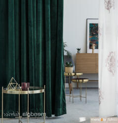 MENDOLA Draperie CU REJANSA CATIFEA MENDOLA CASTELLANO VERDE SMARALD 10